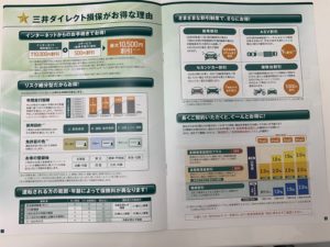 三井ダイレクト損保がお得ない理由のチラシ/カタログ